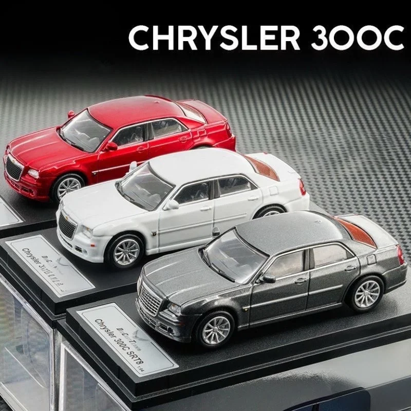 

1:64 Chryslers 300C Alloy Luxy Car Model Diecast Metal Classic Retro Vehicles Car Model Simulation Miniature Scale Kids Toy Gift