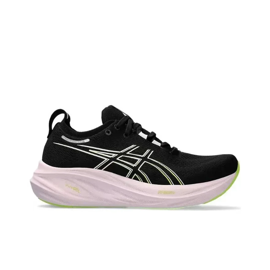 Asics Nimbus 26 Women Running Shoes Tenis Original Cushion Nimbus 26 Women Sneaker Breathable Sport Pink