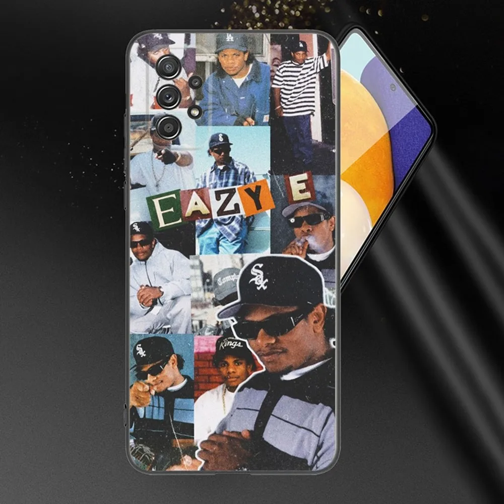 Rapper E-Eazy E Phone Case For Samsung Galaxy A13,A21s,A22,A31,A32,A52,A53,A71,A80,A91 Soft Black Phone Cover