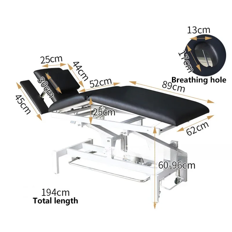 Massage Equipment Thai Bed Lit Pliant Beauty Salon Folding Table Professional Chiropractic Chair Physiotherapy Beds Tattoo