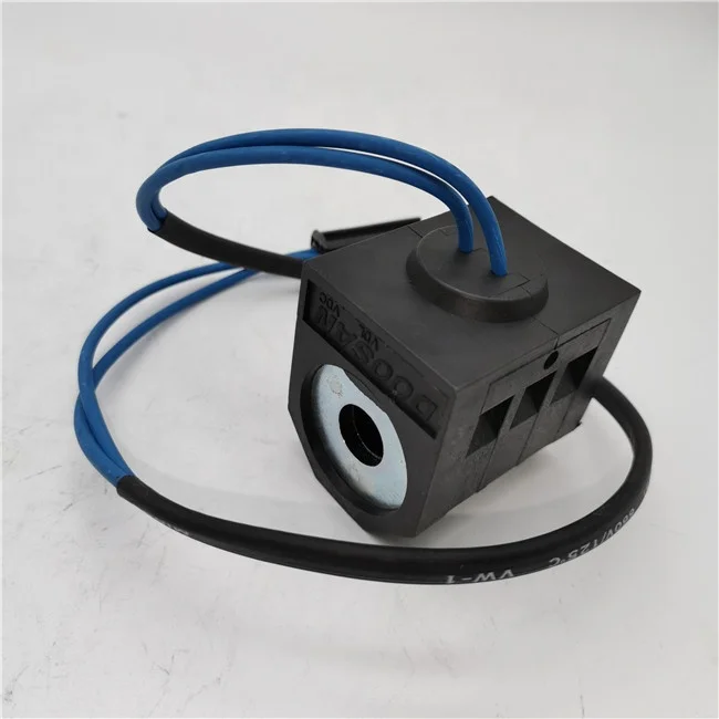 Doo-san Excavator electric part Solenoid valve coil 1.519-00001