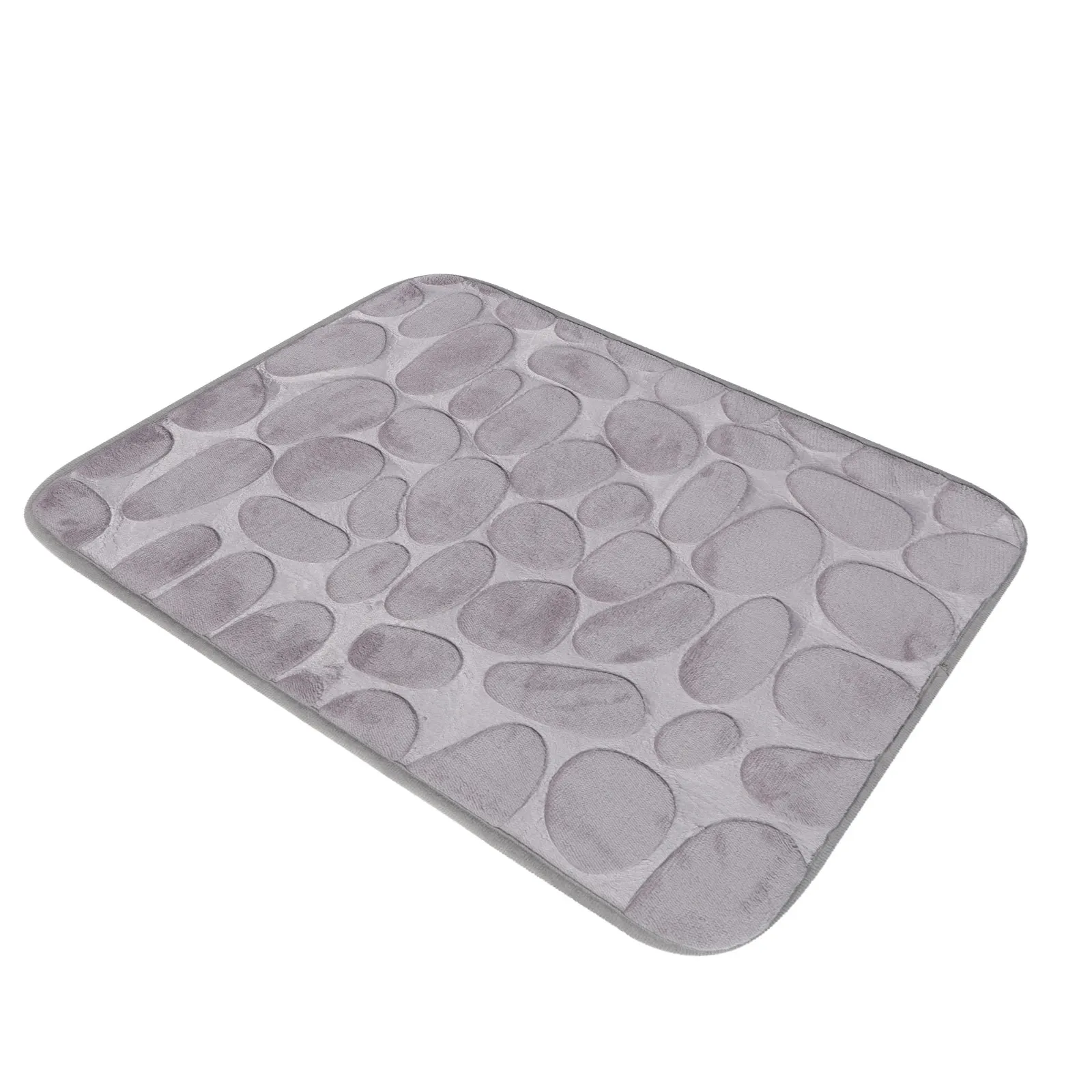 

1Pc Anti- Floor Mat Flannel Home Bedroom Bathroom Cushion Comfortable Decorative Floor Pad