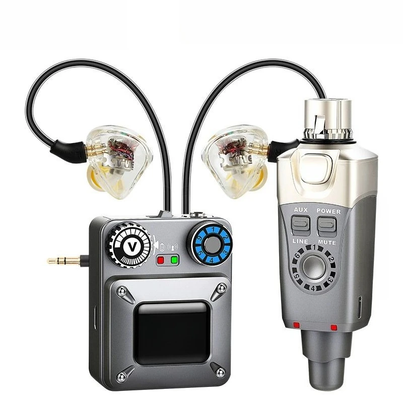 

Wireless in-ear earphone monitoring system