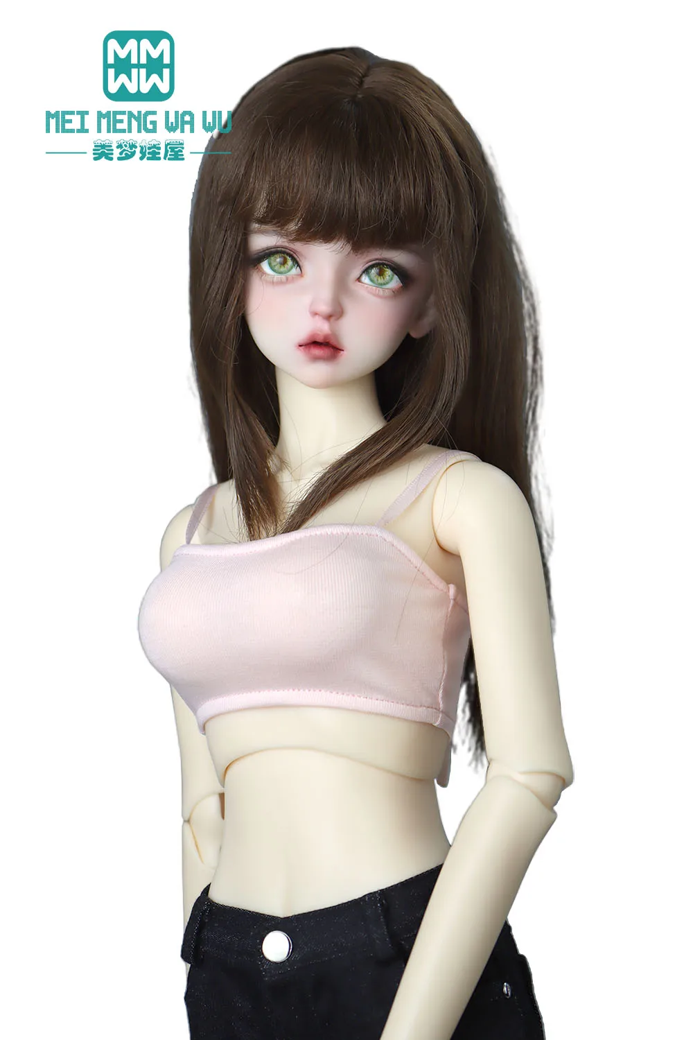 1/3 60cm DD SD BJD Puppenkleidung Spielzeug Gelenkpuppen Mode-Trägertop T-Shirts Geschenk für Mädchen – Detail 16