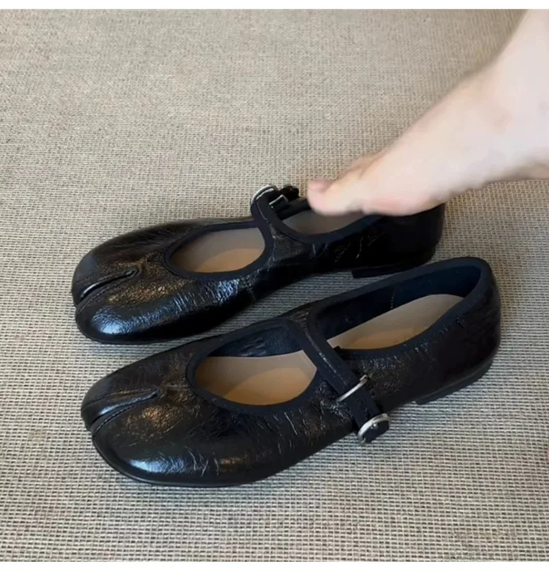 Zapatos planos Mary Jane de cuero para mujer – Cómodos para primavera y verano - imagen 2