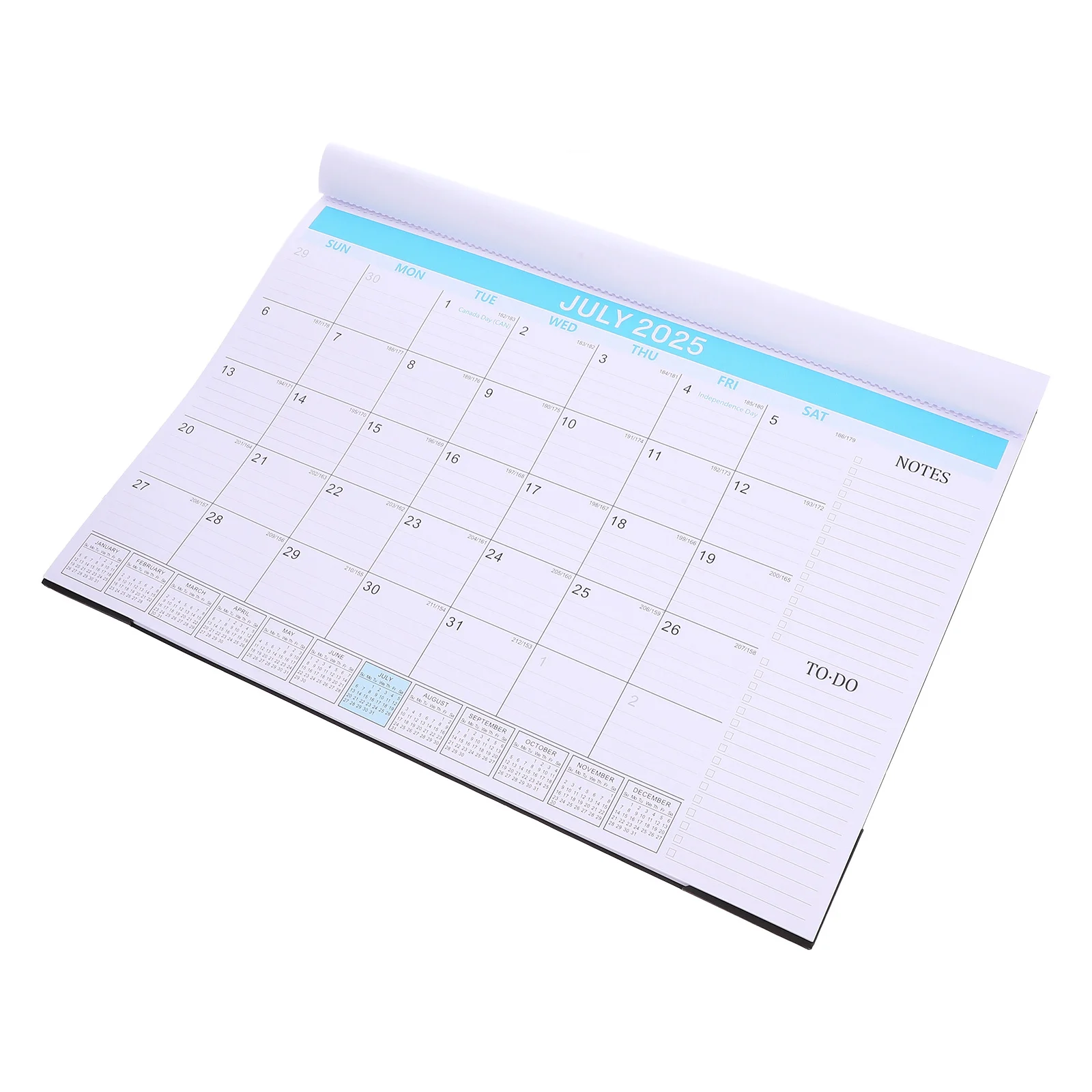 Hanging Calendar 2025 Time Planner Wall Mount Monthly Note Schedule Organizer Office Home Decor Planning Calendars