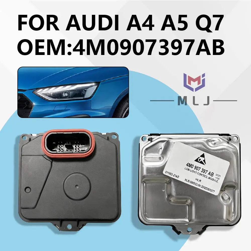 

OE 4M0907397AB DRL Ballast Control Module LED Daytime Running Light Unit For Audi A4 A5 Q7 Headlight Car Replacement Accessories