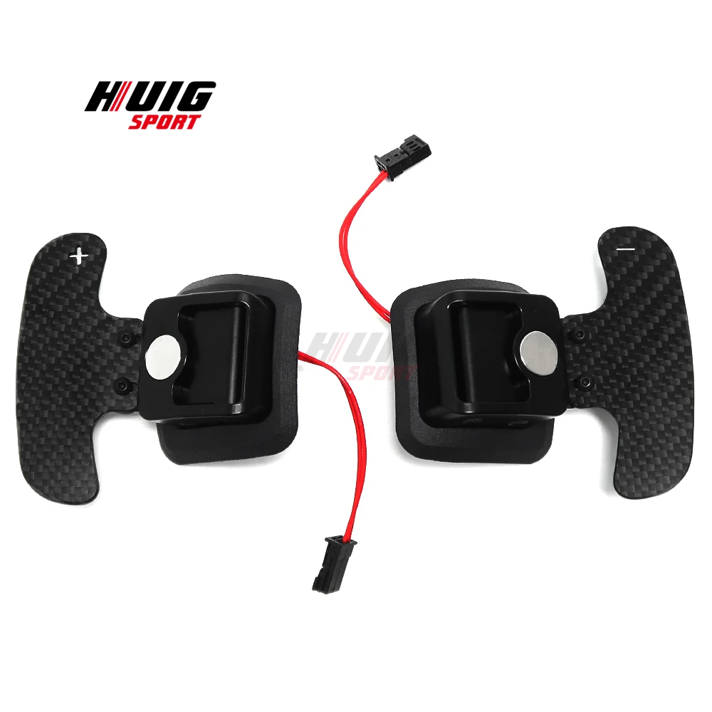 Carbon Magnetic Shift Paddle Replacement For BMW E90 E92 E93 M3 X5M X6M E7 Steering Wheel Paddle Shifter Cover Trim