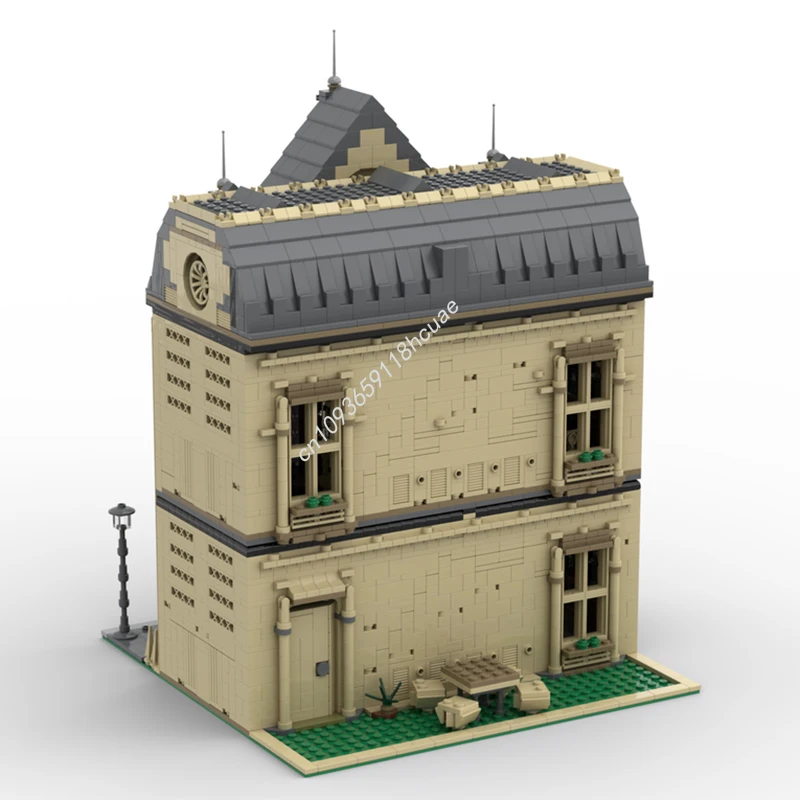 3987pcs MOC The Consulate Modular Buildings Building Blocks Constructing Plastic Educational Creative STEM Christmas toy Gift