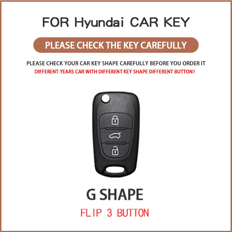 For Hyundai Elantra Accent I20 I30 Ix20 Ix35 for Kia Rio 3 Soul Optima Ceed Pro K5 K2 Sportage Orange TPU Car Key Case Cover