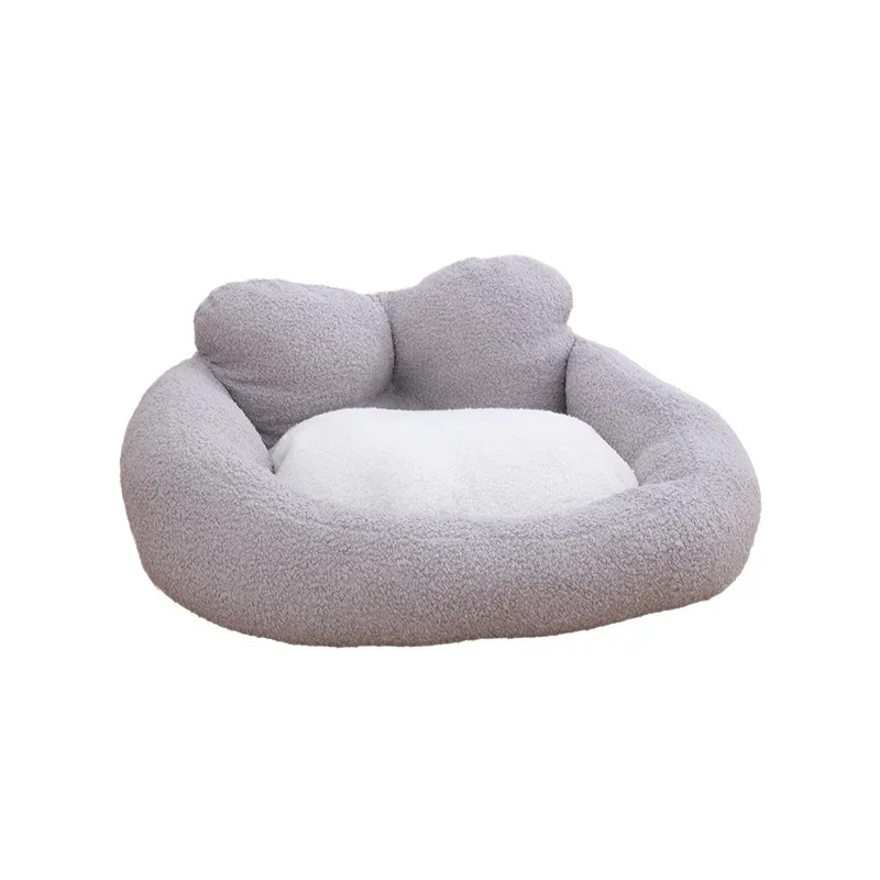 Autumn and winter removable and washable oversized thickened cat nest, pet sleeping mat supplies