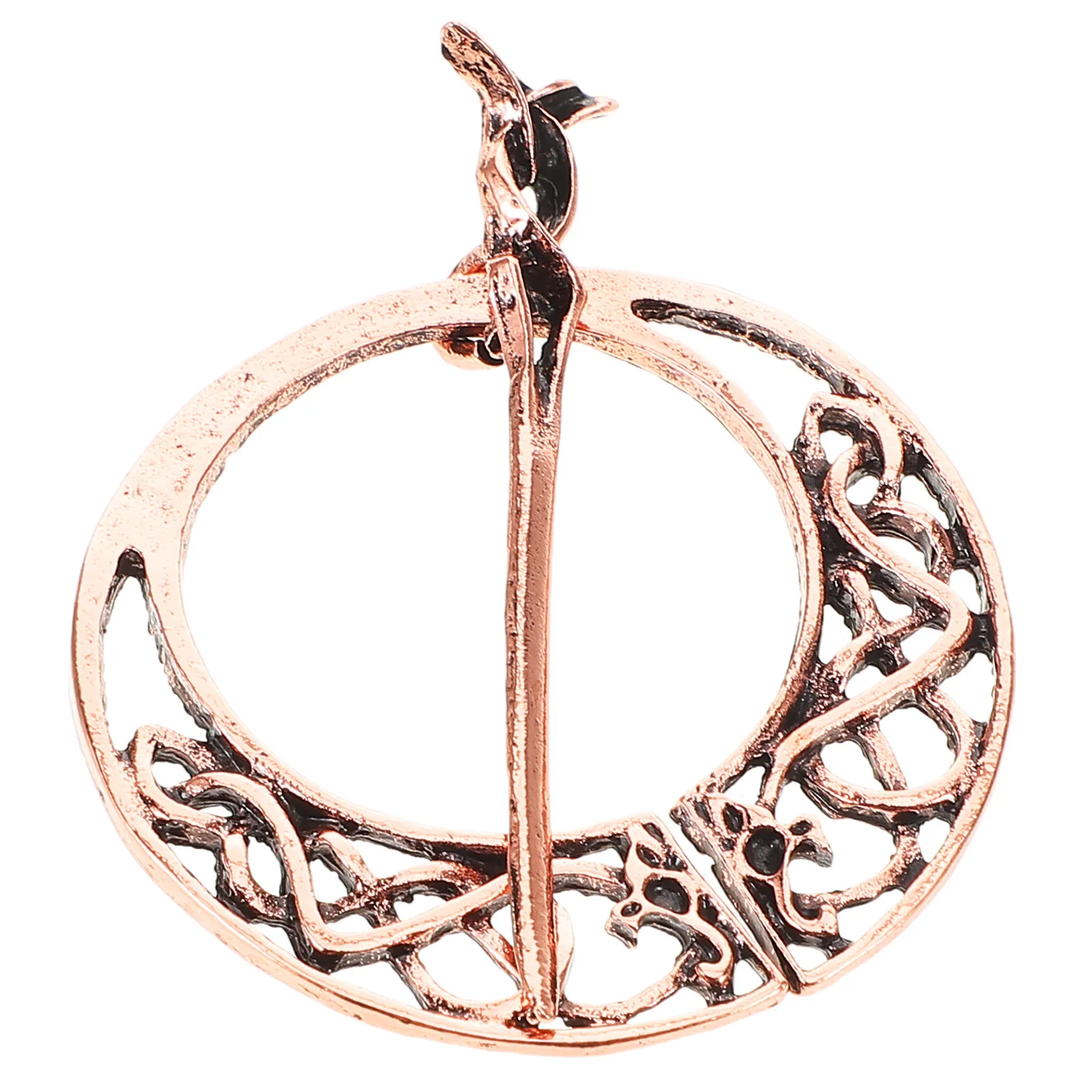 Retro Alloy Brooch Vintage Decorative Lapel Pin Brooch Cloak Shawl Pin Party Accessory for Men Suit Shawl Lapel