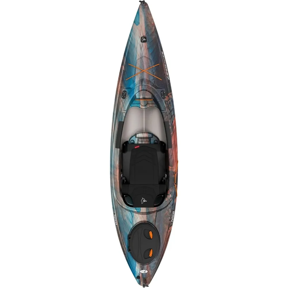 Argo 100XR - Premium Sit-in Recreational Kayak  Lightweight one Person Kayak  10 ft  Cosmos