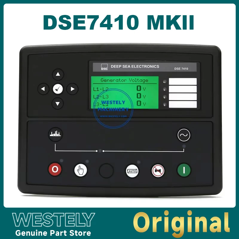 

Original DSE7410MKll Original Deep Sea Generator Controller ATS AMF Generator Controller Auto Start Control Module DSE7410 MKll