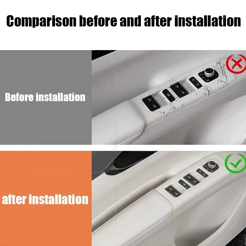 Für Geely EX2 Proton e.MAS 5 2025 2026 Schutzpolster für das Kennzeichenhebe-Panel aus Silikonmaterial, Innenausstattung. – Detail 2
