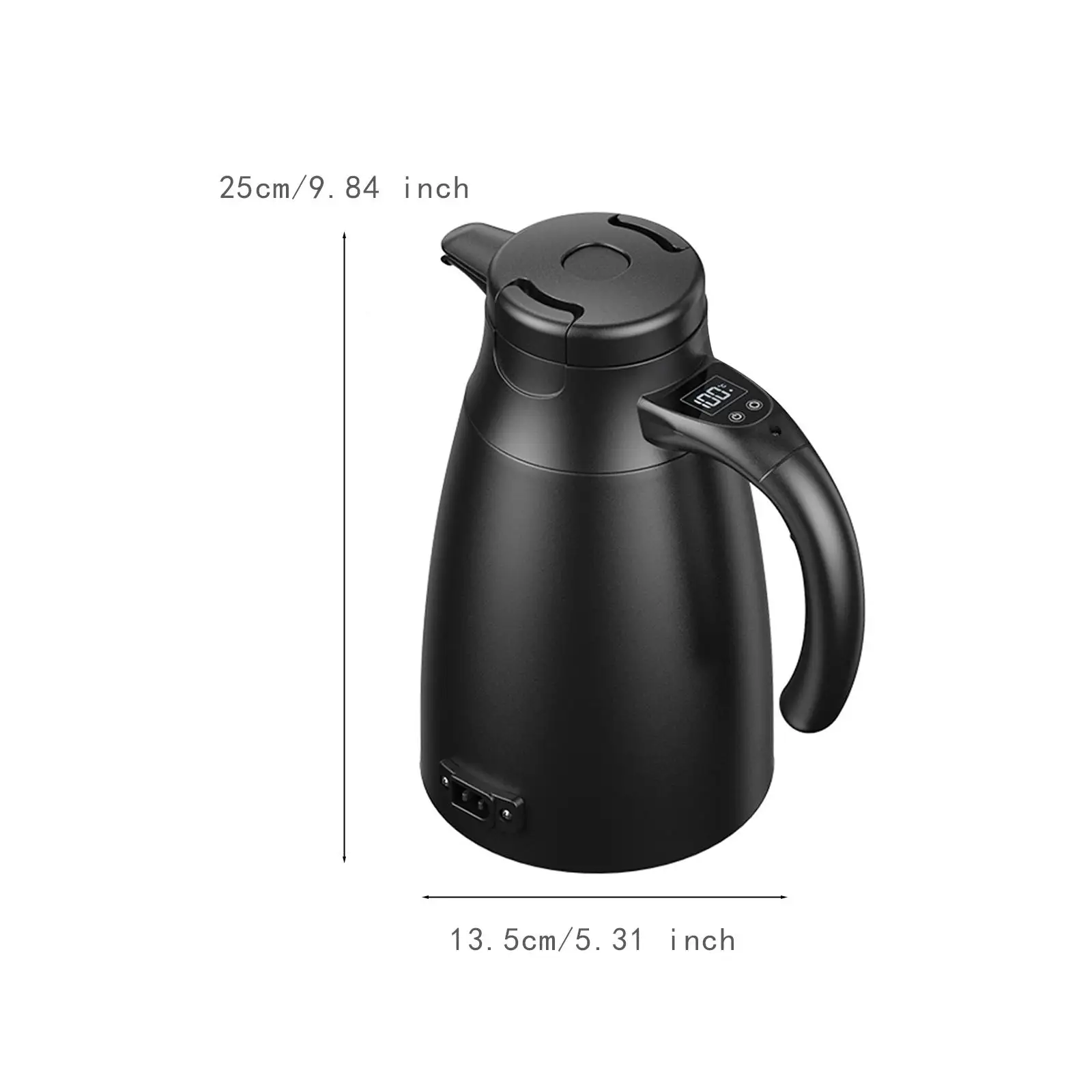 Car Kettle Boiler 1200ml Water Boiler Traveling Car Electric Kettle 12V 24V