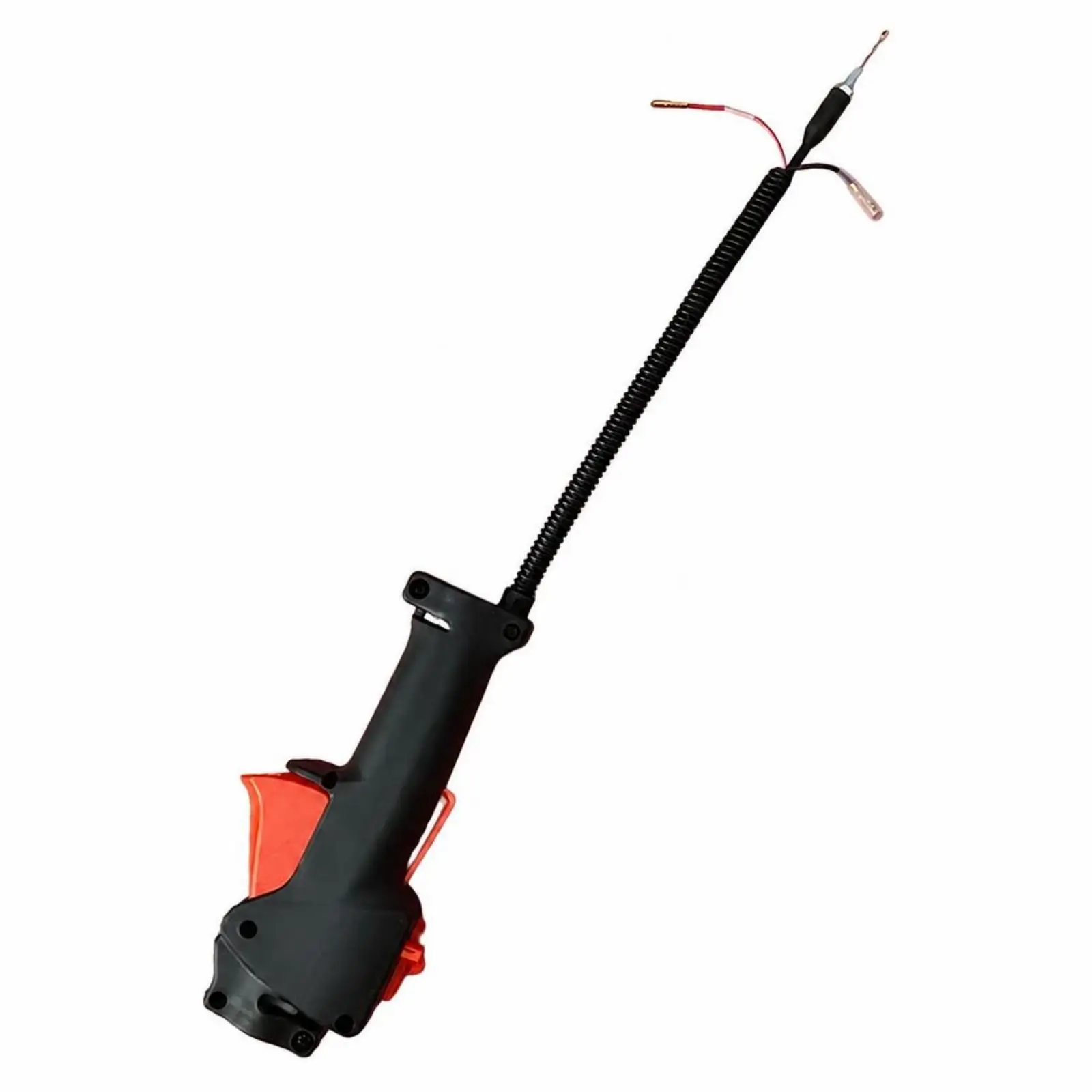 Gas Pole Saw Throttle Cable Kit with Handle Grip Assembly for Extended Reach Trimmer Maintenance