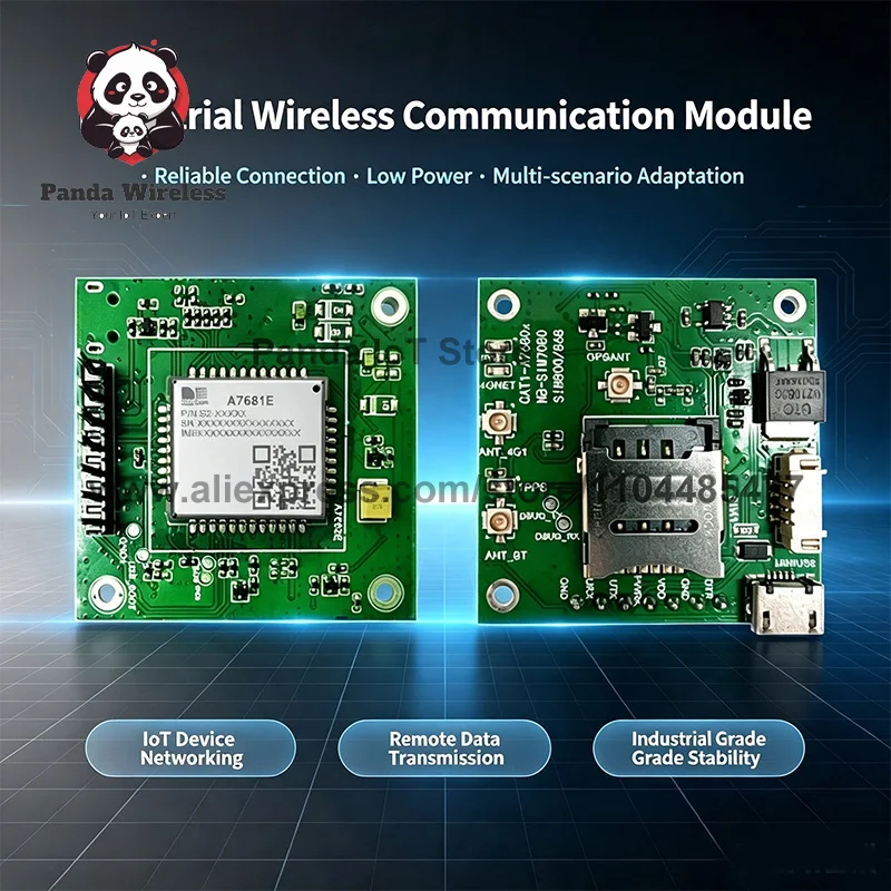Low Price！Cat 1 bis Series Breakout Board for IoT Applications SIMCom LTE Core Board A7672E A7672SA A7672G A7681E A7681SA Module