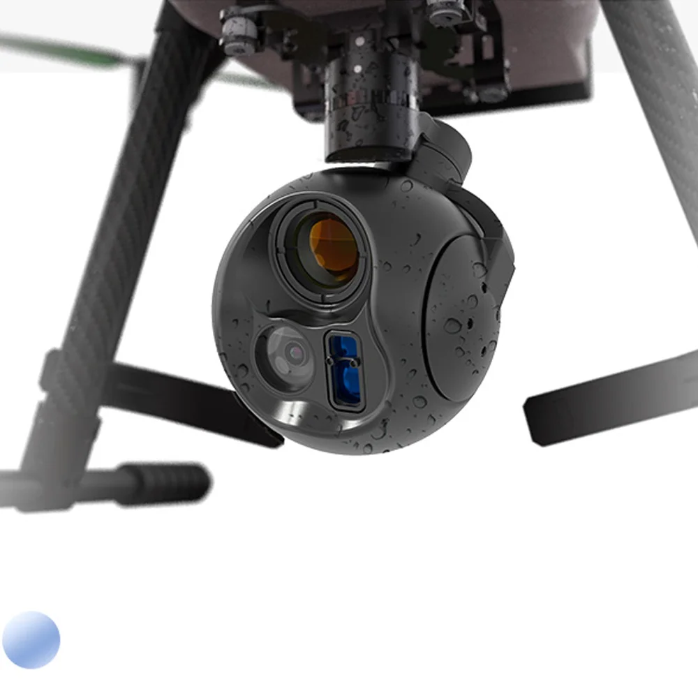 INYYO-Q103 4K40x Infrarot-Laser-Entfernungspositionierung fotoelektrischer Pod AI-Tracking