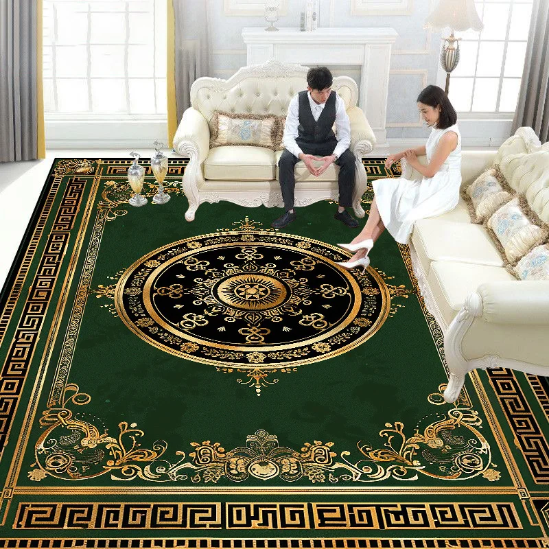 Luxury Carpets for Living Room European Large Size 200X300 Rugs for Bedroom Bedroom Decor Home Alfombra Plush Non-slip Floor Mat