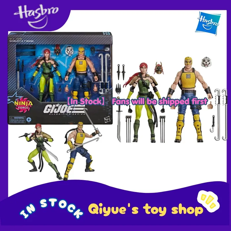 

Original Box Hasbro Special Forces GIJOE TJ Bond Redhead 6-inch Movable Robot Doll Model Toy Collection Gift