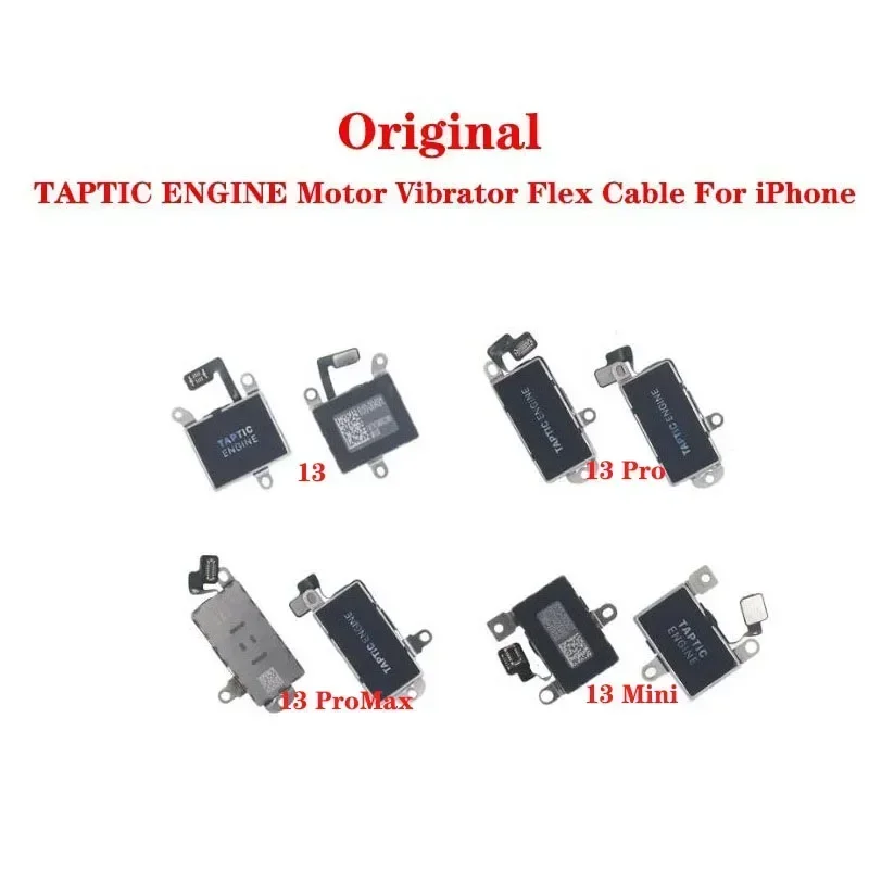 

Ori TAPTIC ENGINE Motor Vibrator Flex Cable for IPhone 13 Pro Max Mini Repair Replacement Parts