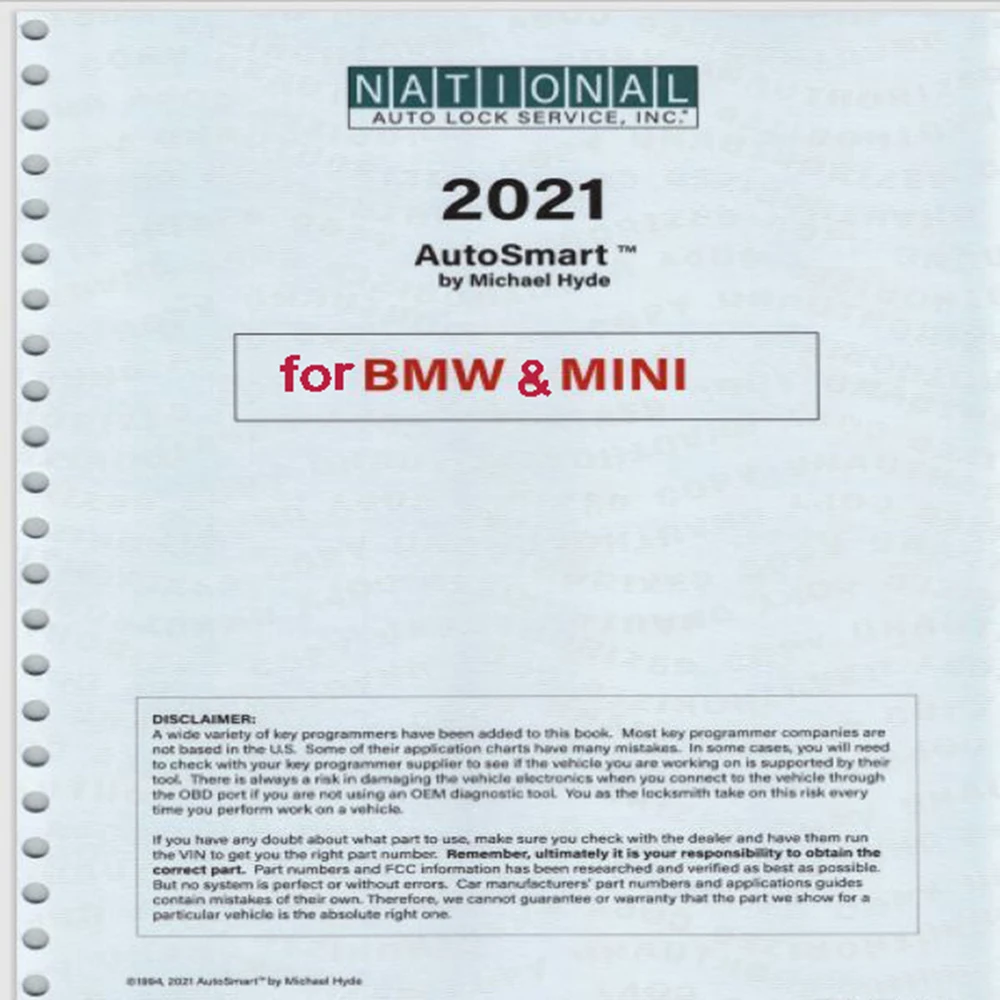 Manual AutoSmart Repair Tool para carros e caminhões domésticos, serviço de informações modelos atualizados para Transponders e serralheiro Set,