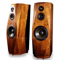 L-003 Denmark Scan-speaker Et-9086 Three-way Floor Standing Speaker Hifi Speaker Pear Veneer 90db 8 Ohms 150-300w