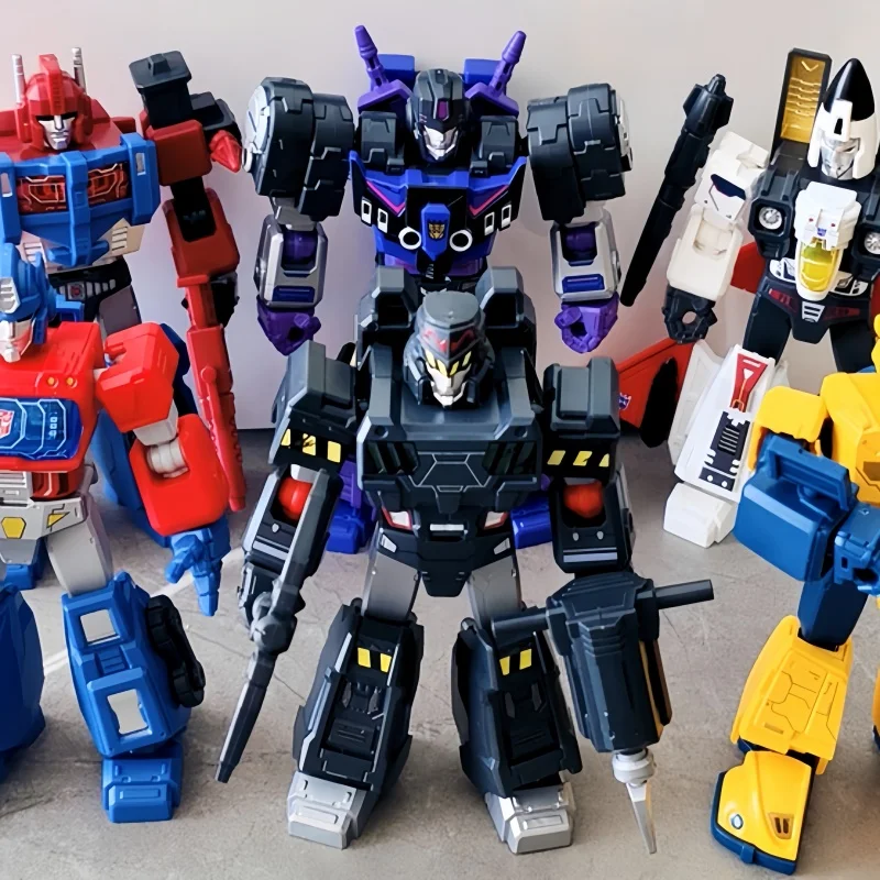 

Новые оригинальные Blokees Led Shining Version 3, трансформеры Miner Megatron, робот, строительные блоки, игрушки, собранные фигурки, подарок