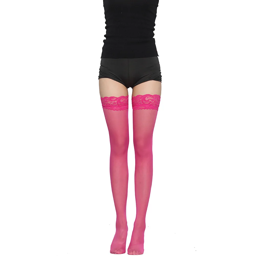 Over-the-knee stockings for summer, sun-protective, ultra-thin, sexy, anti-snag, ins-style, nude color
