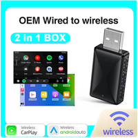 Wireless CarPlay Box Android Auto Wireless Adapter for Mazda Chevrolet Volvo Ford Toyota Porsche Lexus Renault Nissan