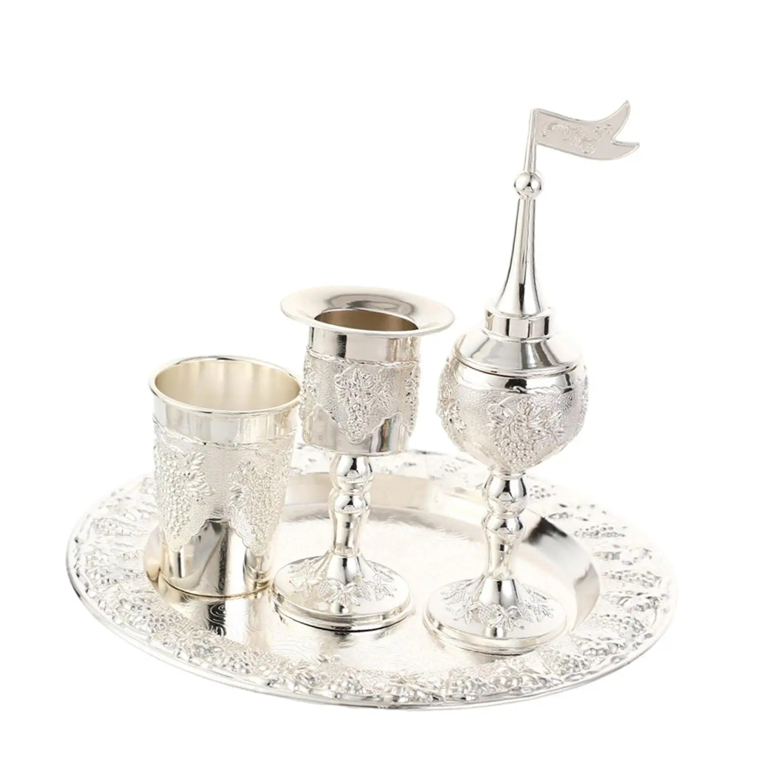 Wine Jug and Wine Glass Set Liquor Accessories Wine Dispenser Wine Glass Wineware for Party Bedroom Holiday Dining Room Wedding