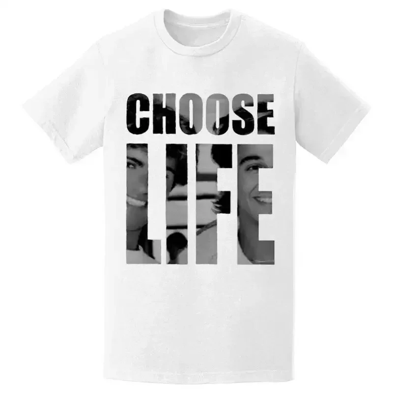 George Michael Wham 'Choose Life' t shirt IL023
