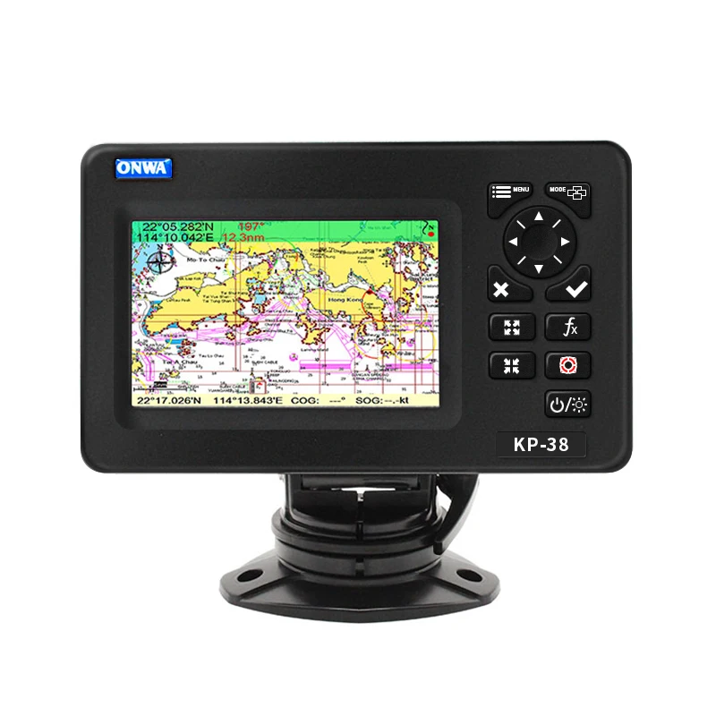 Small Marine KP-38 5-inch Compact Marine GPS Chart Plotter GPS Navigator