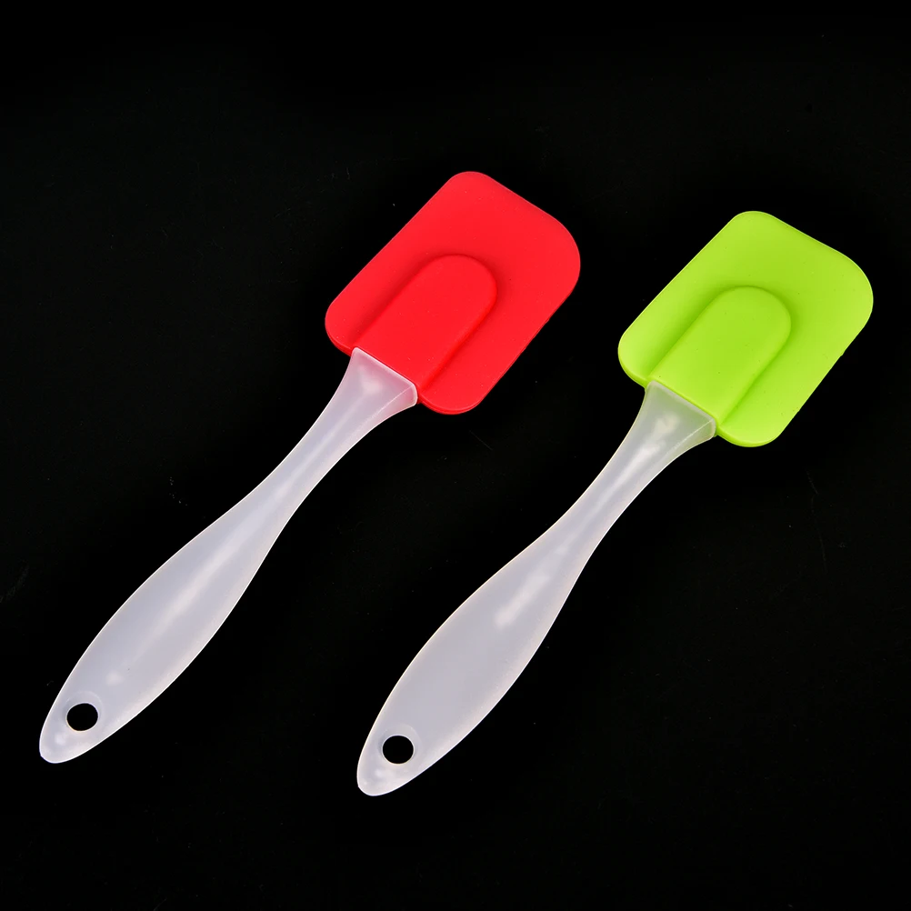 1pcs  Non-stick Butter Cream Spatula Pastry ScraperFor  Food Grade Silicone Cakes Bakeware Cooking Baking Tools Spatula