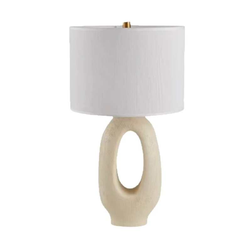 

Nordic simple retro wabi-sabi wind table lamp living room bedroom bedside table study creative warm romantic decorative