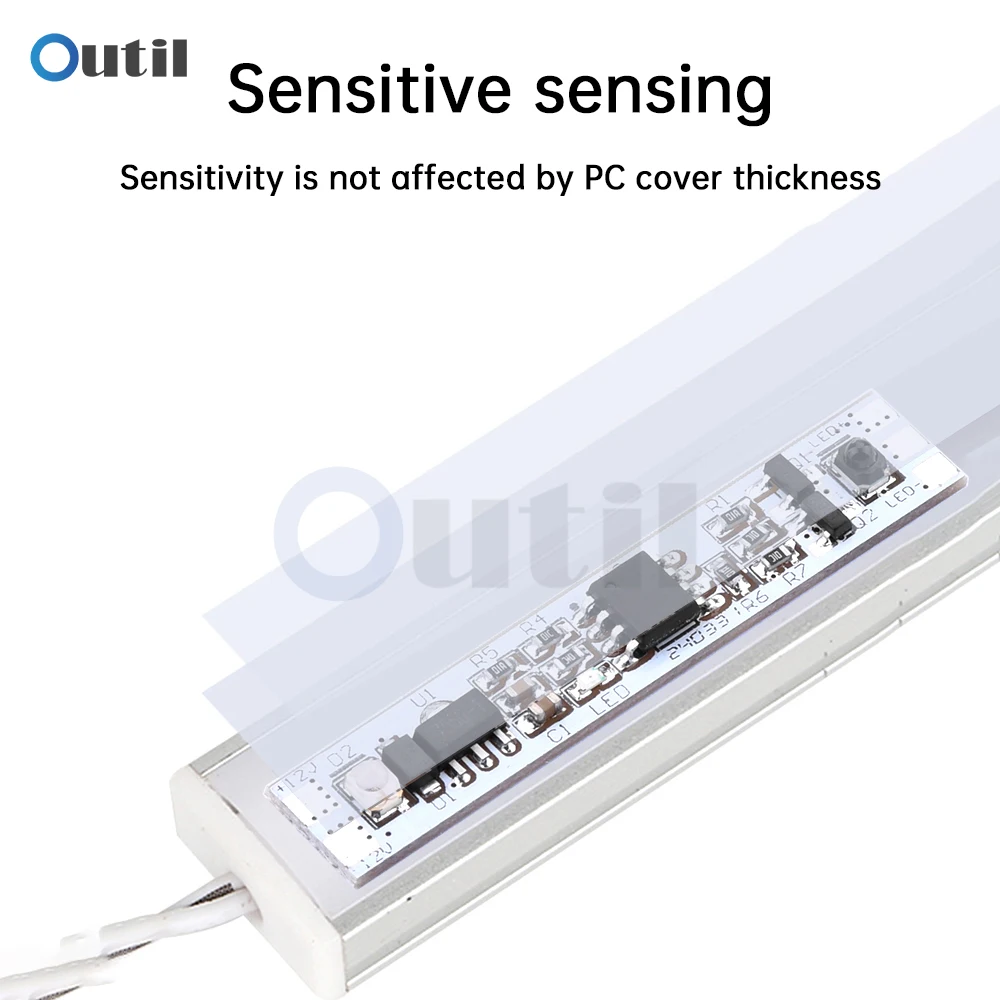 

DC 12 В 24 В 5A ручной датчик движения переключатель детектор ИК умный ручной волновой диммер умный переключатель для светодиодных лент