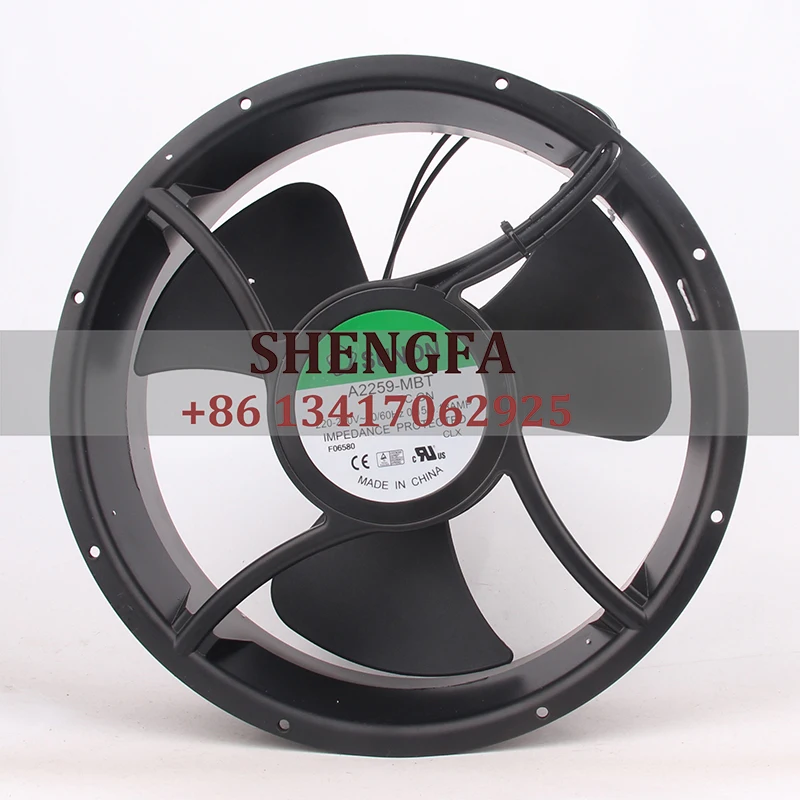 

SUNON A2259-MBT Heat Dissipation Cooling Fan AC 220V EC DC 254*89MM 26CM 25489 Silent Full-circle Axial Fan Exhaust