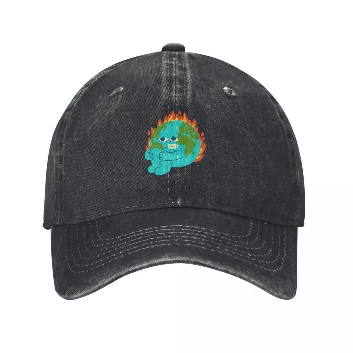 The Earth is Concerned Baseball Cap Beach foam party Hat party Hat Kids Hat Male Women's