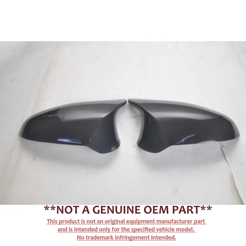For BMW F80 F82 M3 M4 Left Hand Drive Replacement Carbon Fiber Mirror Cover Rearview Mirror Housing Exterior Parts