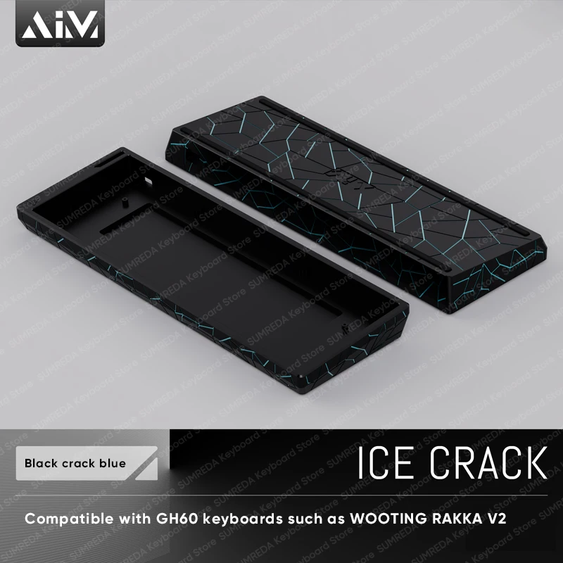 AIM60 Wooting 60HE V2 GH60 アルミ製キーボードケースシェル 60