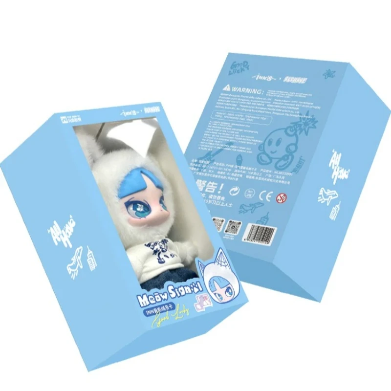 INNS IS AN ENGEL A CAT Serie Limited Edition Pluche Hangkaart Schattig Actie Anime Figuur Tas Aanhangsel Decoratie Verzamelpop Cadeau