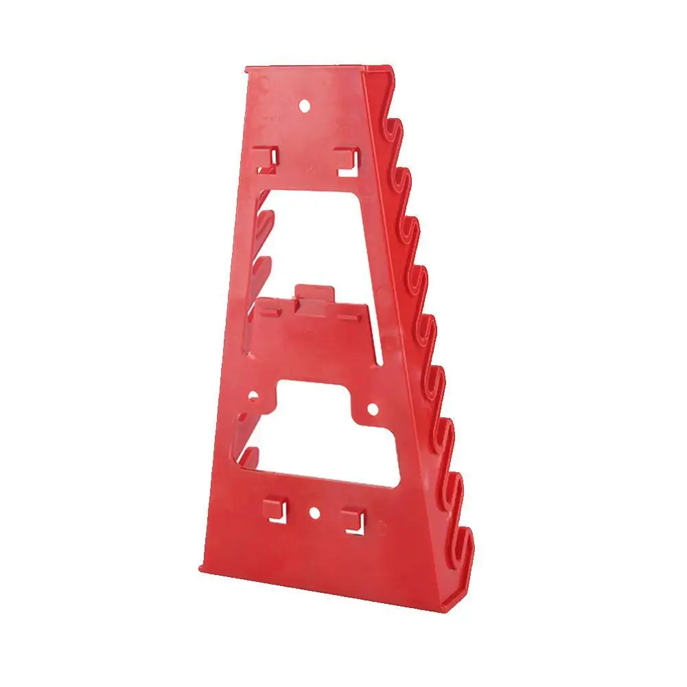 Tool Organizer Wrench Spanner Sorter Holder Wall Mounted Tray Rack Storage Organizer Household Socket Tool Plastic Storage Tools