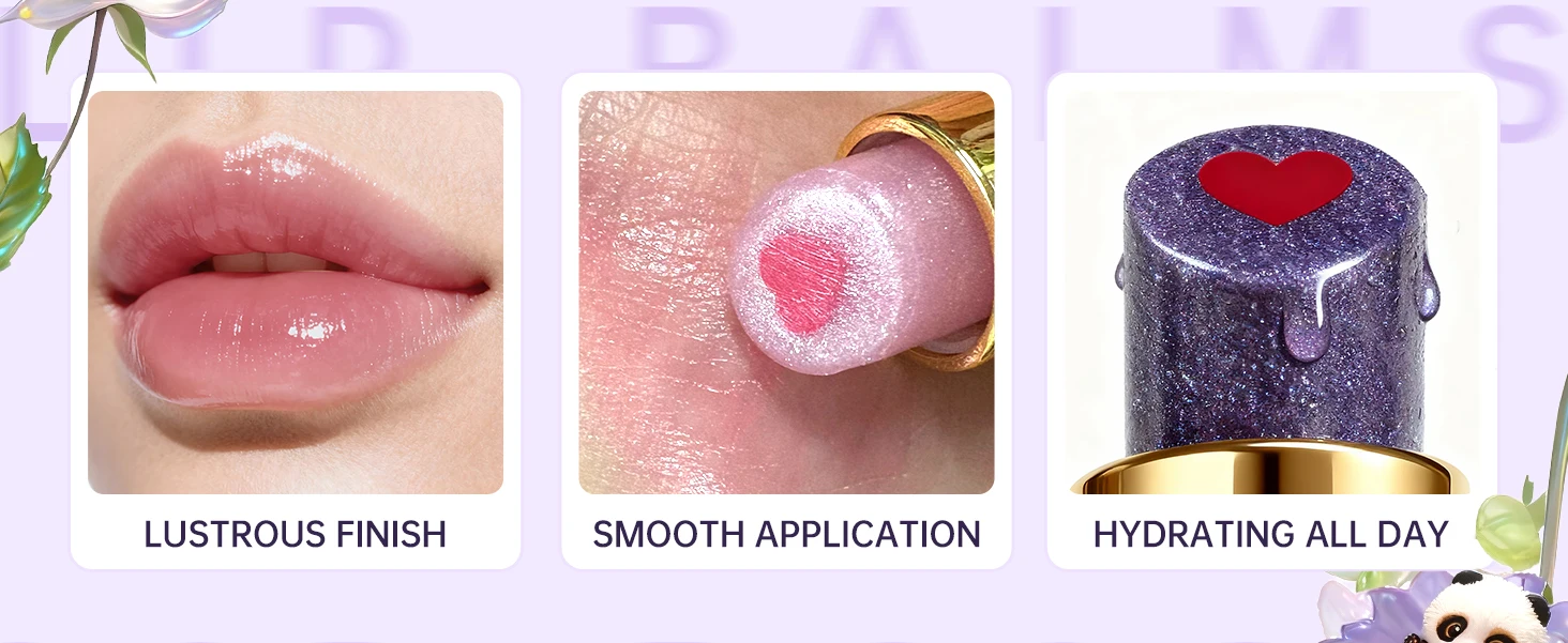 CATKIN Whiffle Dance Getönter Lippenbalsam Fester Lipgloss Feuchtigkeitsspendender Wasseriger Farbiger Jelly Love Langanhaltend – Detail 3
