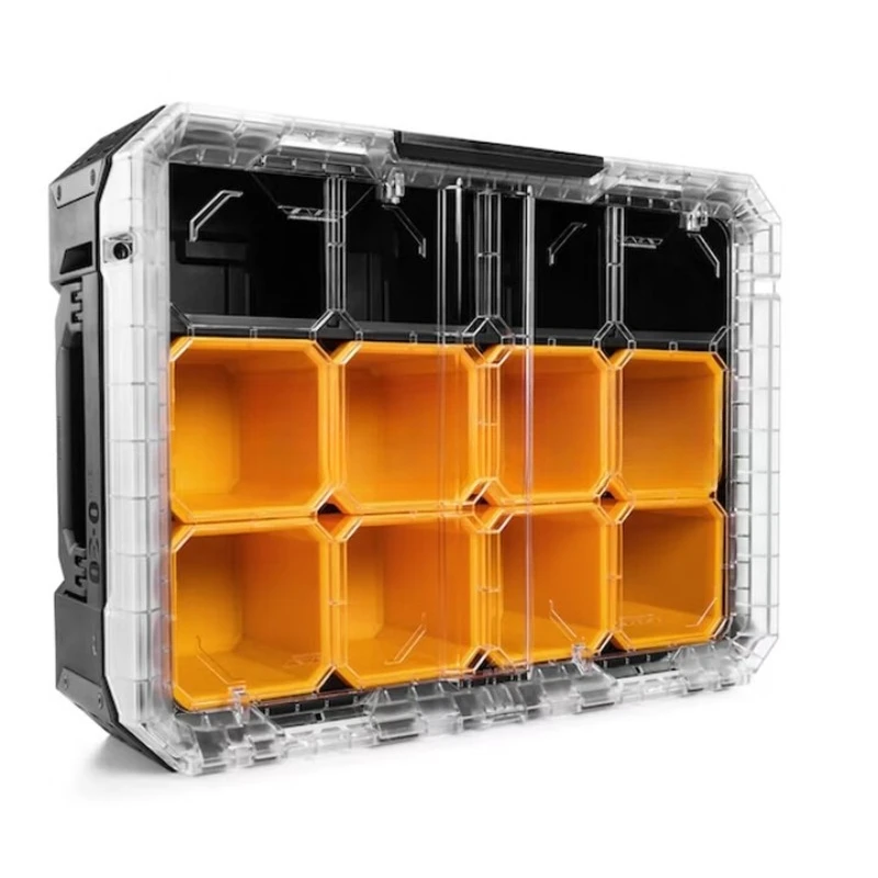 

Stacked large storage box, stacked toolbox, multi-functional accessory storage and finishing box
