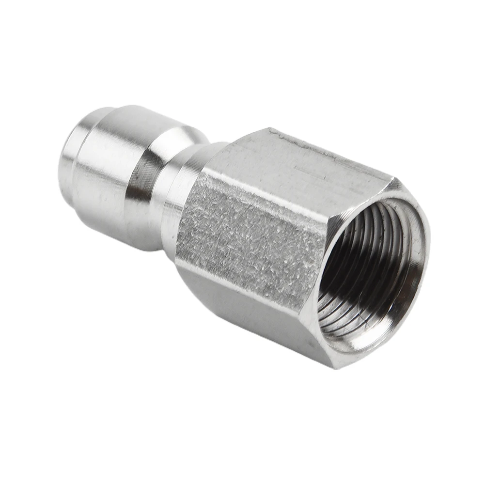 غسالة الضغط الاتصال السريع محول موصلات 14.8 مللي متر إلى 3/8 اقتران أنثى الخيوط المشتركة حديقة غسالة الضغط موصل