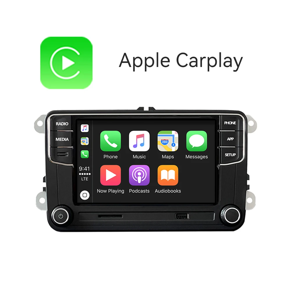 For VW Golf Polo MK5 MK6 Passat B6 B7 EOS CarPlay Car Stereo RCD360 Car Radio RCD330 Headunit 17G 035 280