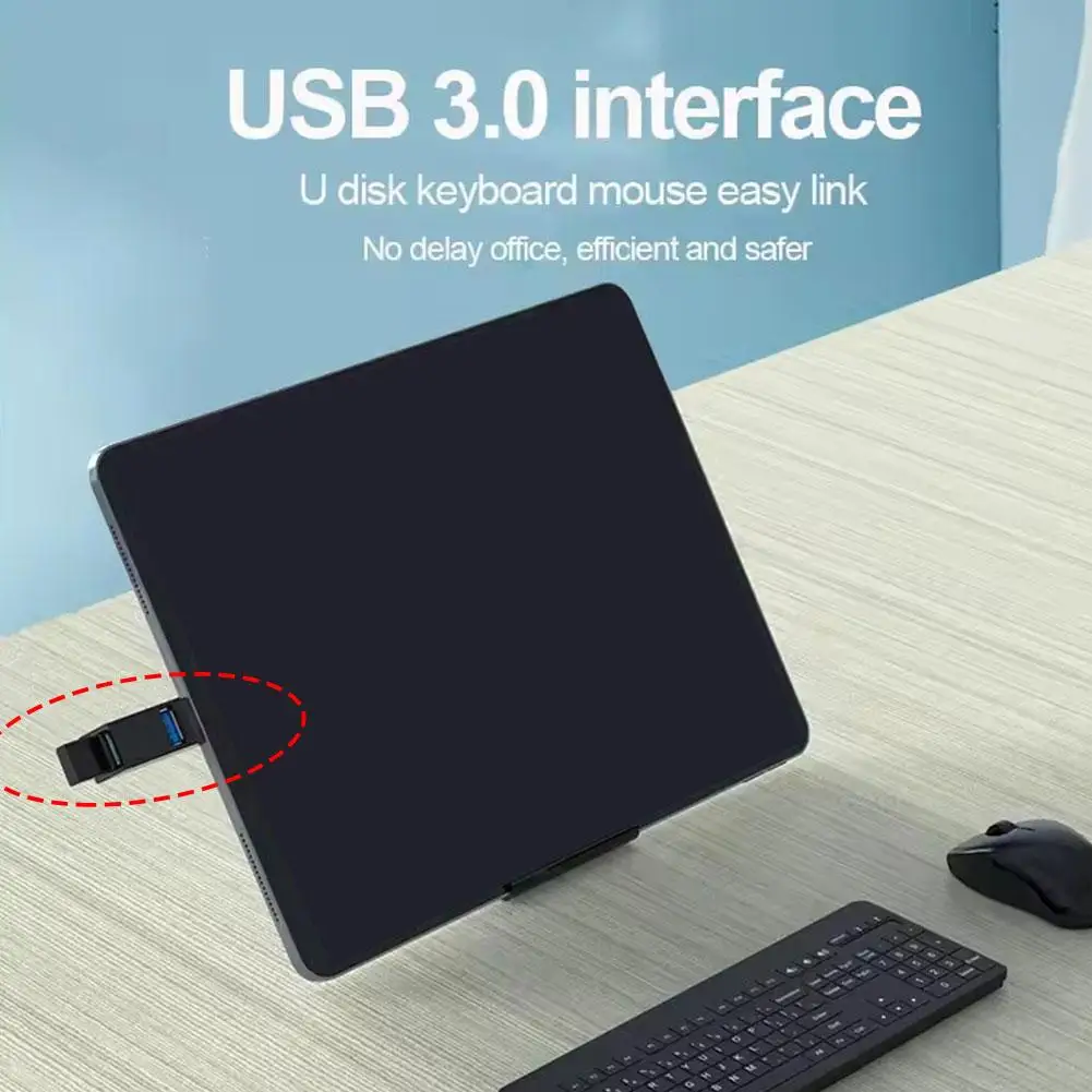 USB 3.0 Hub 3 Ports Portable Fast Data Transfer USB Splitter For Computer Laptop Docking Station 2.0 Hub Adapter PC Accesso Z6G0