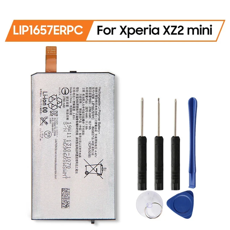 

Replacement Battery LIP1657ERPC For SONY Xperia XZ2 mini 2870mAh Rechargeable Phone Batteries