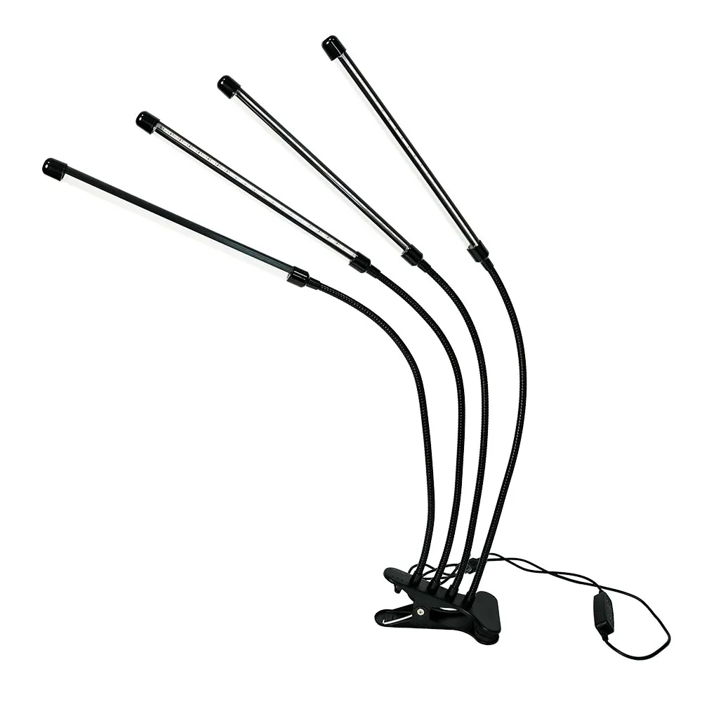 

Protable Plant Lamp Professional Grow Light Full Spectrum Plant Light Grow Lamp Plant Light LED Grow Lamp 4 Heads with Tripod